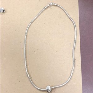Pandora Necklace with charm